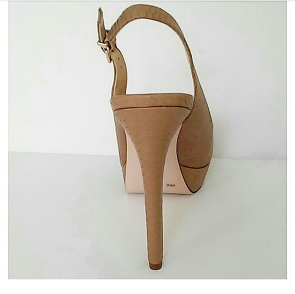 NWOT Jessica Simpson | Nude Snake Skin Pat… - Picture 3 of 8